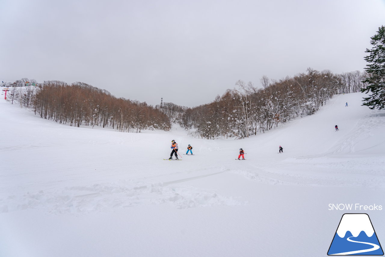 北海道グリーンランドホワイトパーク｜メインゲレンデだけじゃない！中・上級者も楽しめる隠れた林間コースへGo(^^)v